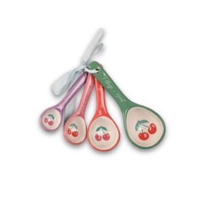 Lakeland Cherry Measuring Spoons - Set of 4